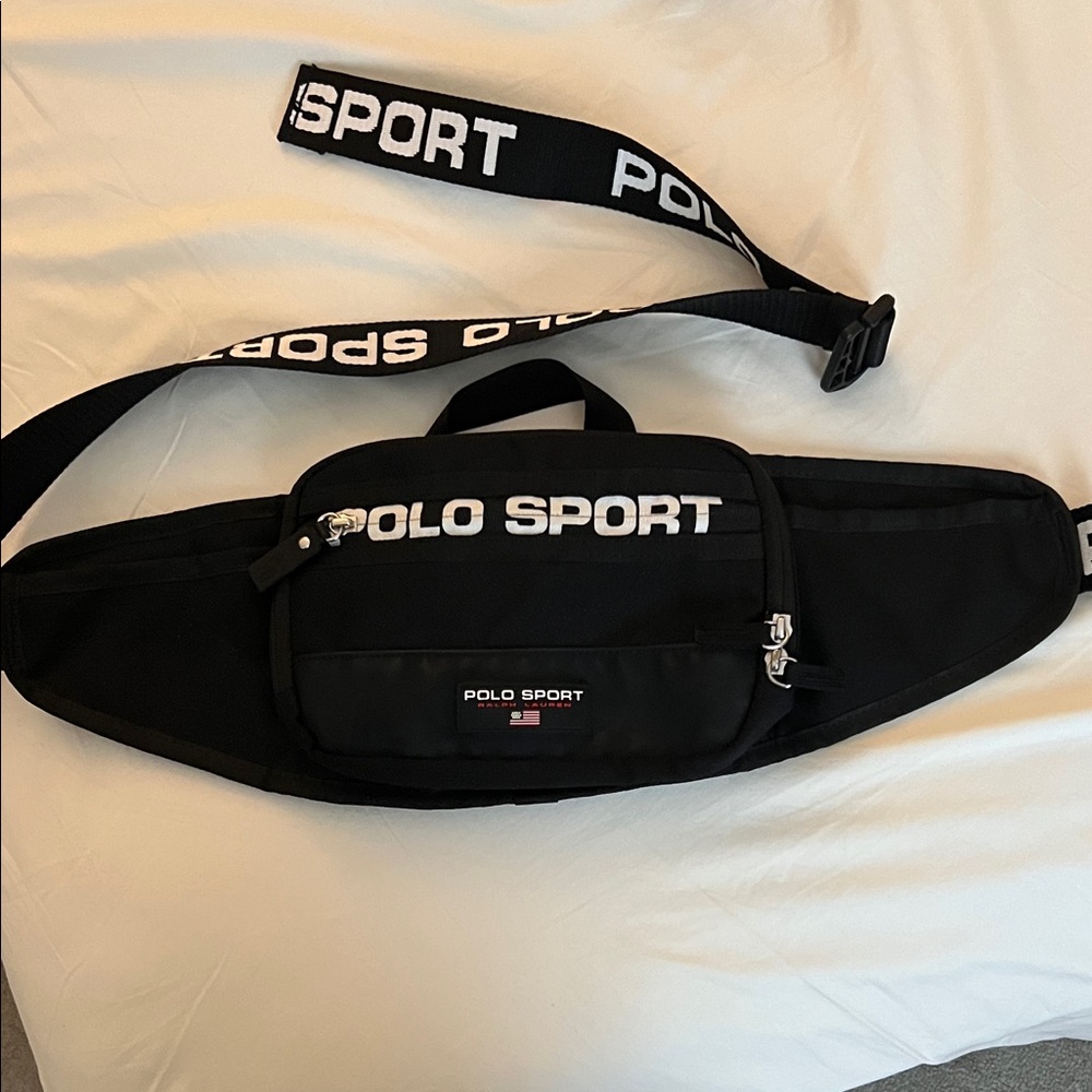 Polo Sport by Ralph Lauren Black fanny pack Crossbody Bag